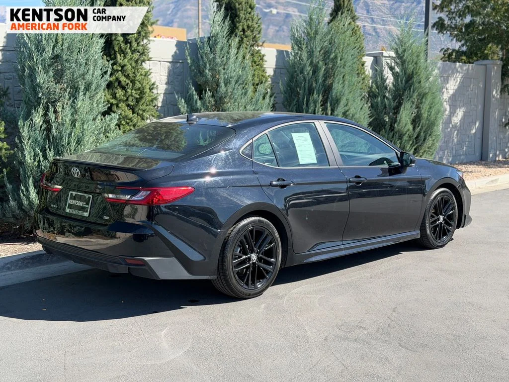 Used 2025 Black Toyota SE image 8