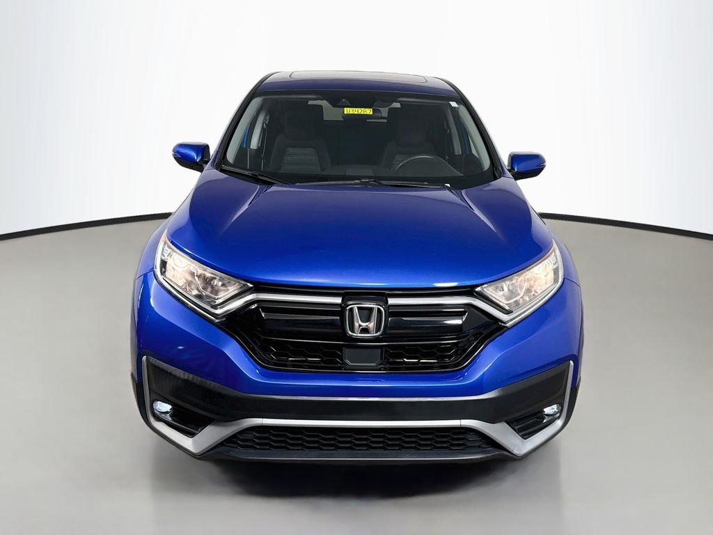 Used 2021 Obsidian Blue Pearl Honda EX image 2
