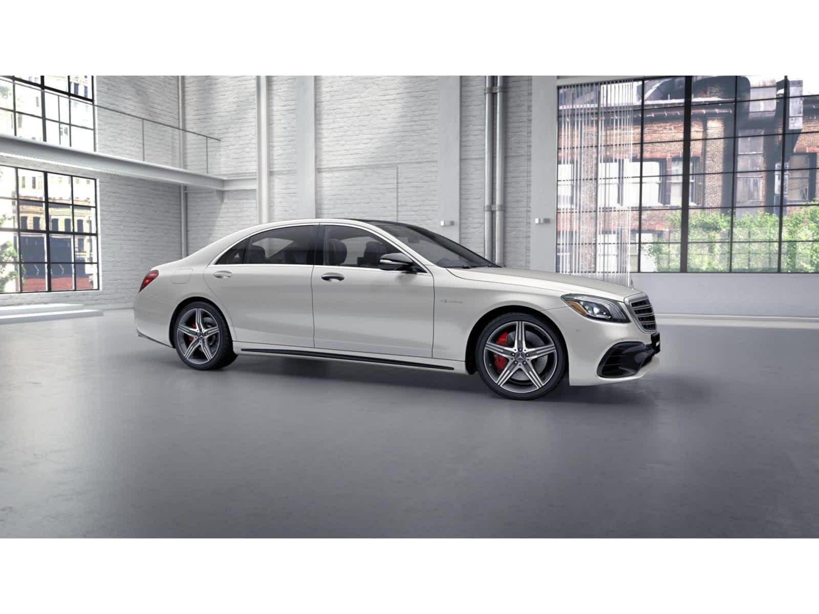 Used 2019 designo Diamond White Mercedes-Benz AMG® S 63 image 14
