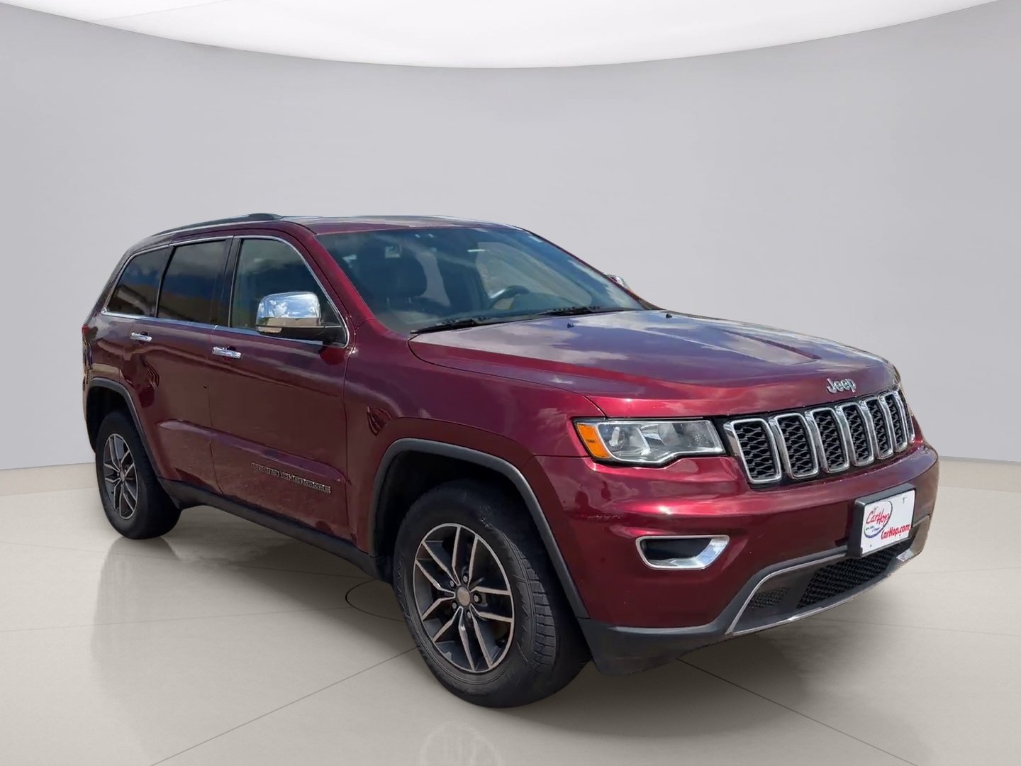 Used 2017 Red Jeep LIMITED image 7