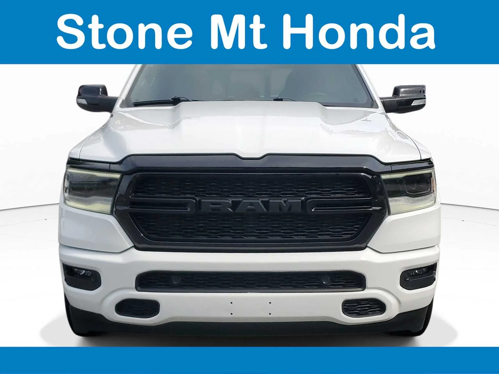Used 2022 Bright White Clearcoat Ram Big Horn image 2