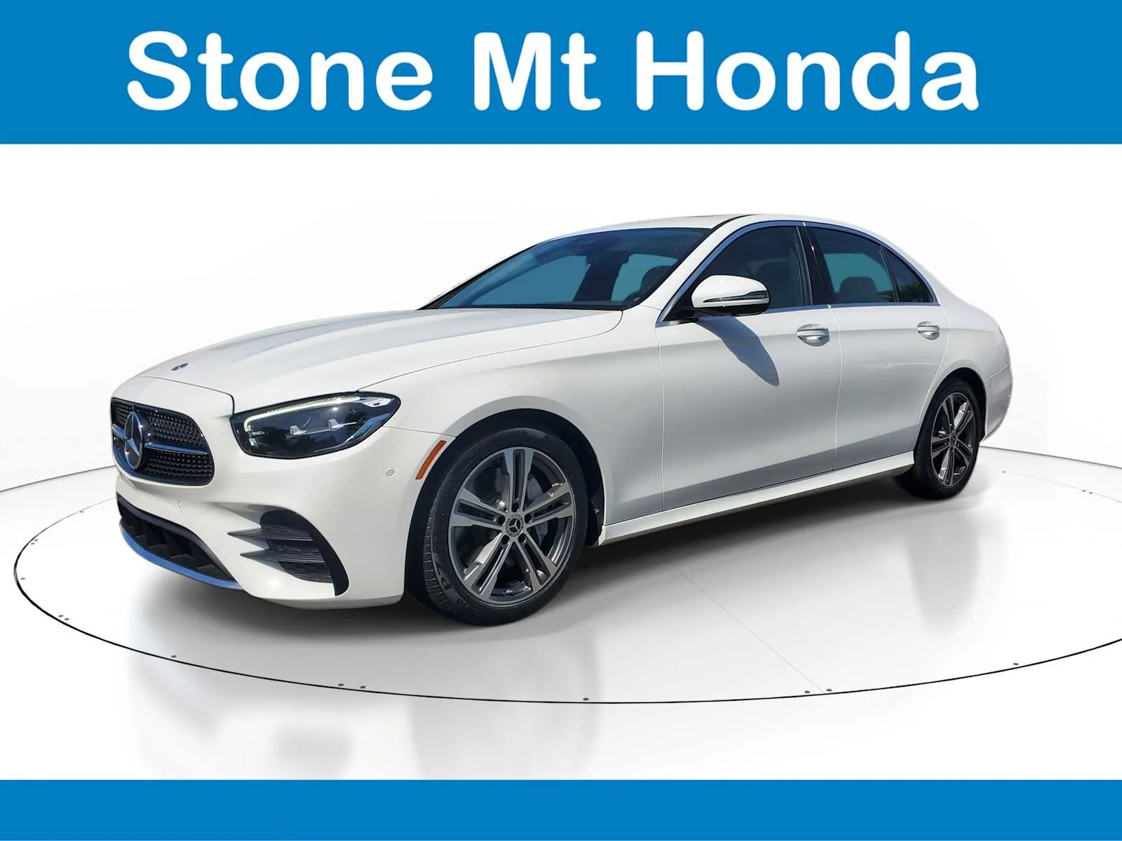Used 2021 Polar White Mercedes-Benz E 350 image 3