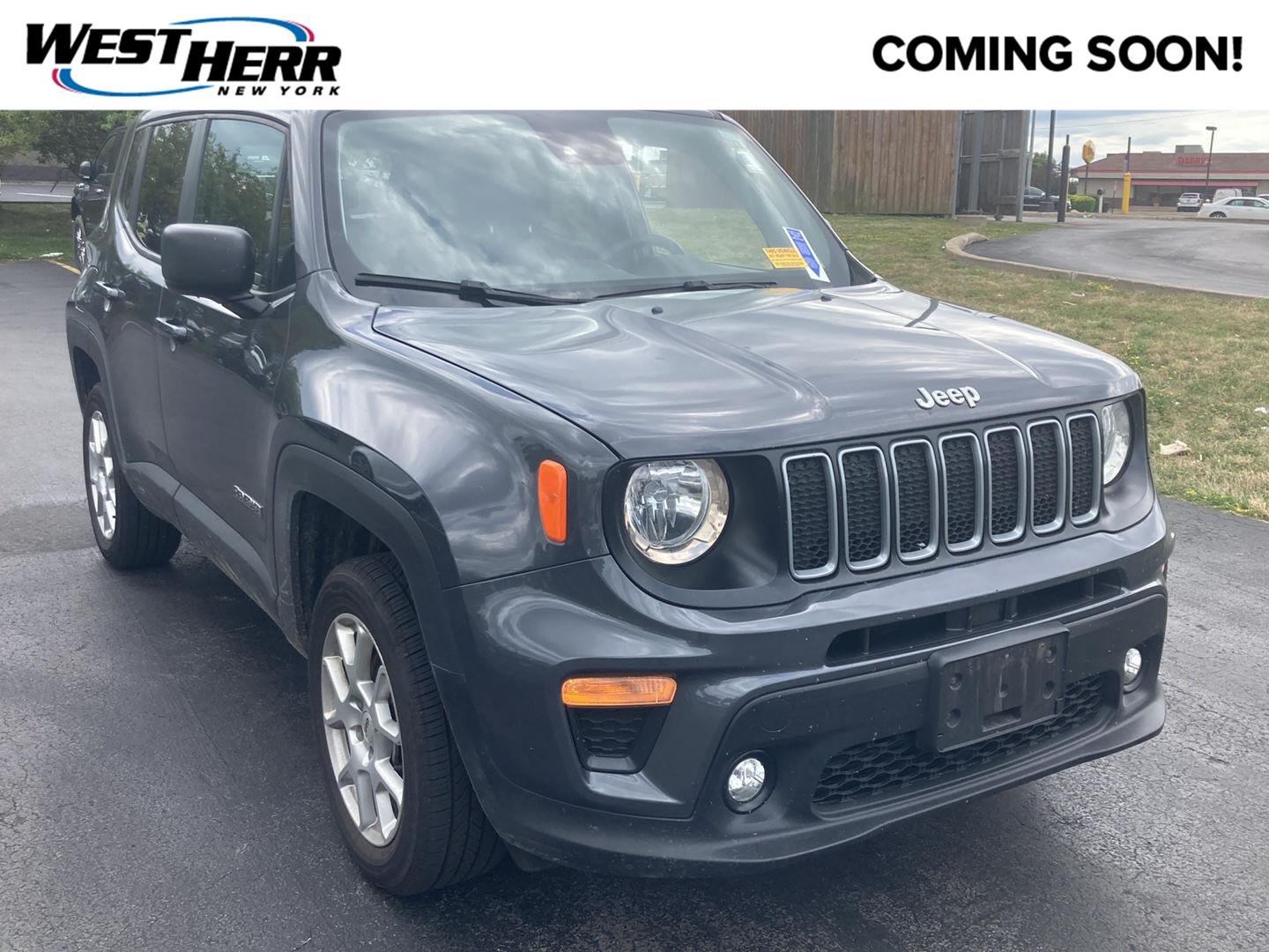 Used 2022 Graphite Gray Jeep Latitude image 1