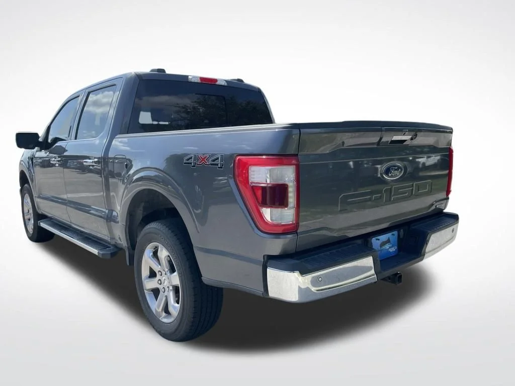 Certified Used 2021 Gray Metallic Ford Lariat image 5