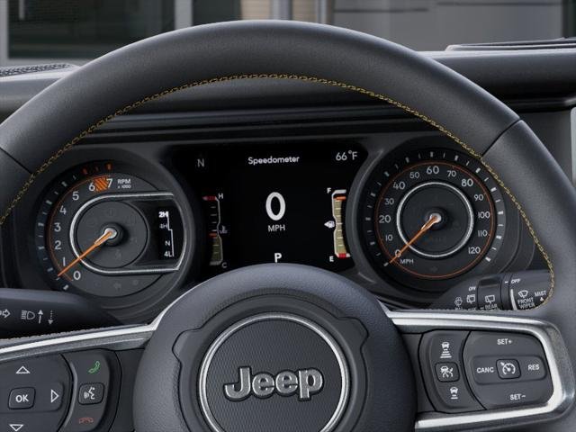 New 2026 Bright White Clear-Coat Exterior Paint Jeep Sahara image 43