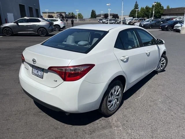 Used 2017 Blizzard Pearl Toyota LE image 5