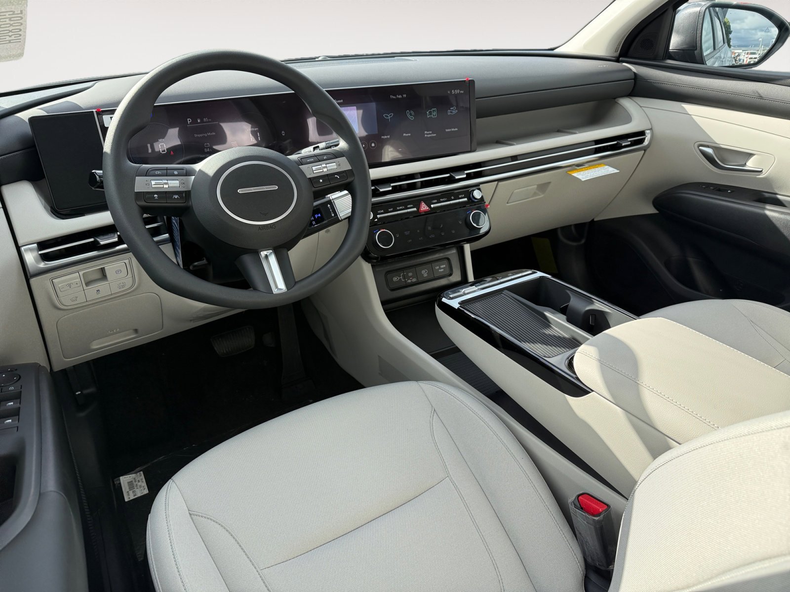 New 2026 Amazon Gray Hyundai SEL AWD image 15