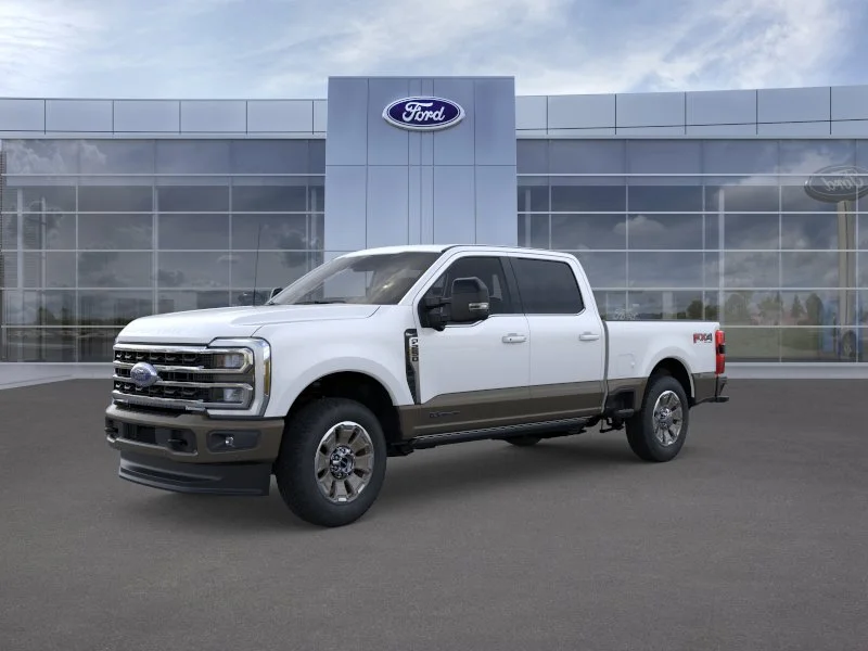 New 2026 Star White Metallic Tri-Coat Ford King Ranch image 37