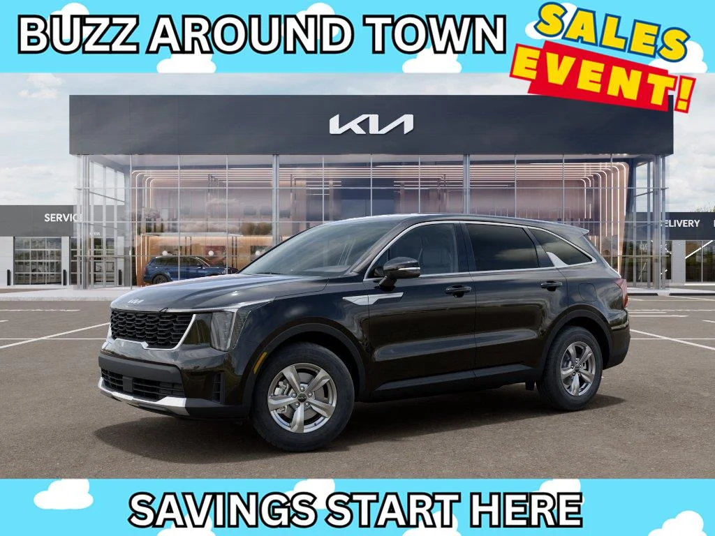 New 2026 Ebony Black Kia LX image 3