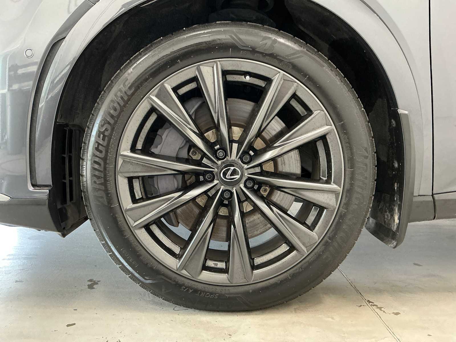 Used 2024 Cloudburst Gray Lexus F SPORT Handling image 9