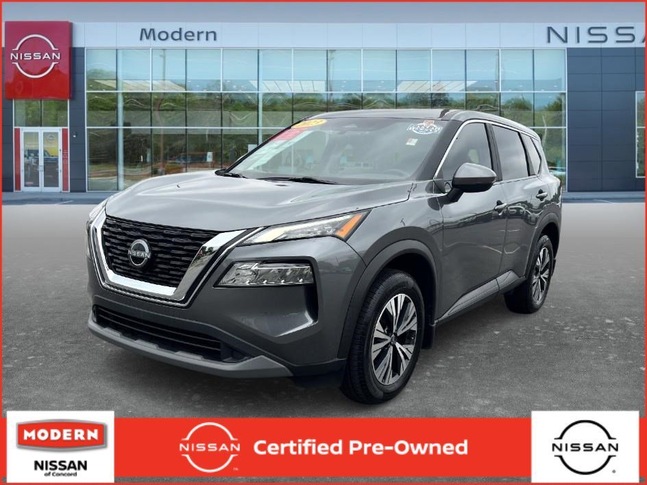 Certified Used 2023 Gun Metallic Nissan SV image 1