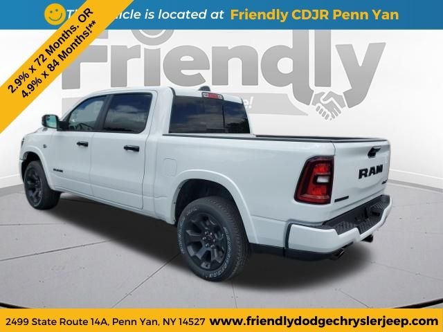 New 2026 Bright White Clear-Coat Exterior Paint RAM Big Horn/Lone Star image 3