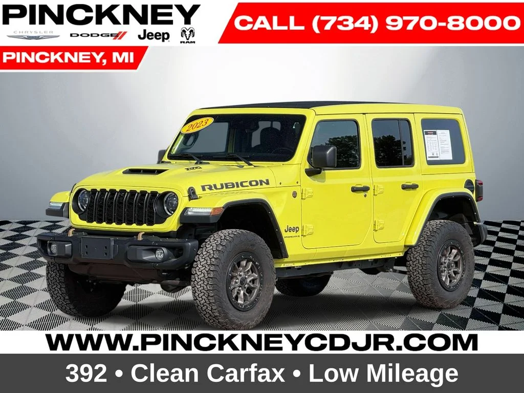 Used 2023 Yellow Jeep Rubicon 392 image 1