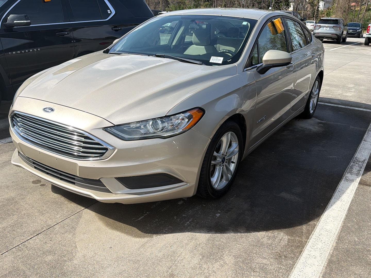 Used 2018 Ford Fusion Hybrid S with VIN 3FA6P0UU0JR254396 for sale in Clayton, GA
