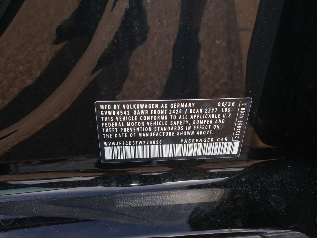 New 2026 Black Volkswagen 2.0T image 33