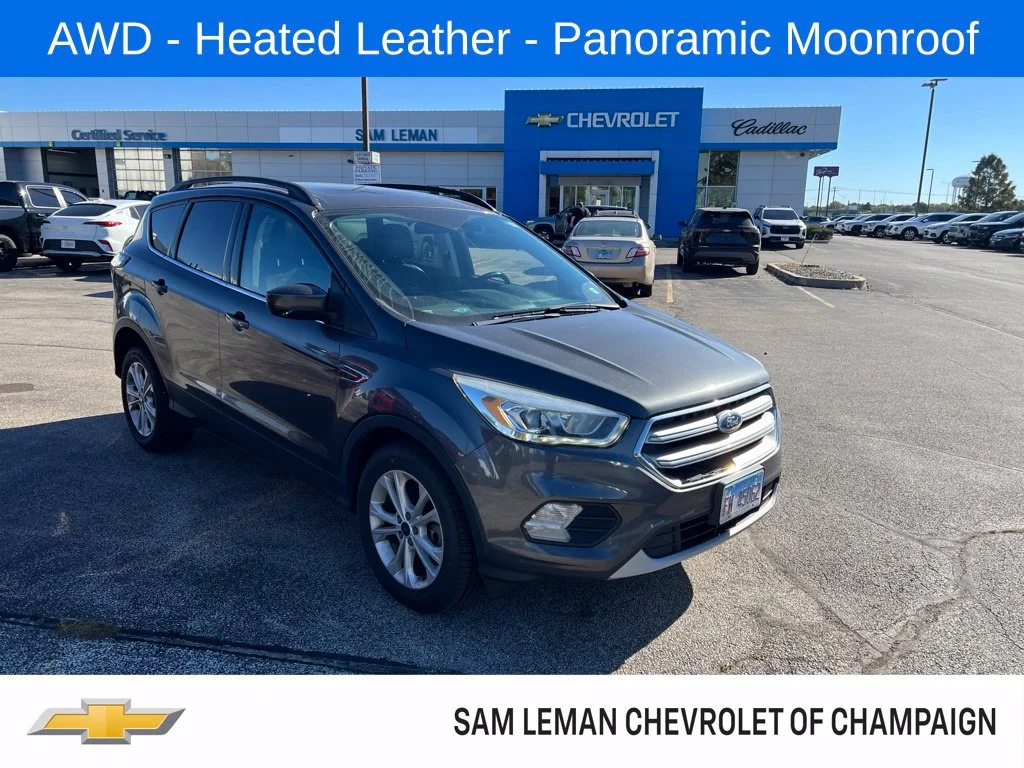 Used 2017 Gray Ford SE image 1
