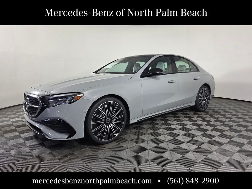New 2026 MANUFAKTUR Alpine Grey Mercedes-Benz E 350 image 1