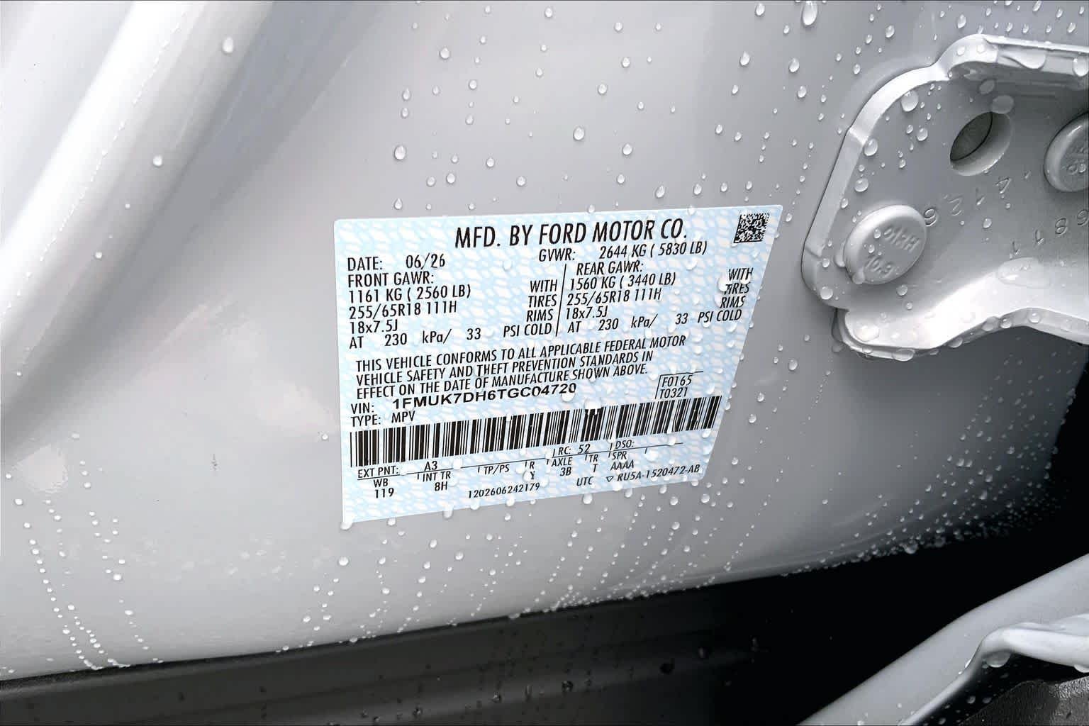 New 2026 Space White Metallic Ford Active image 19