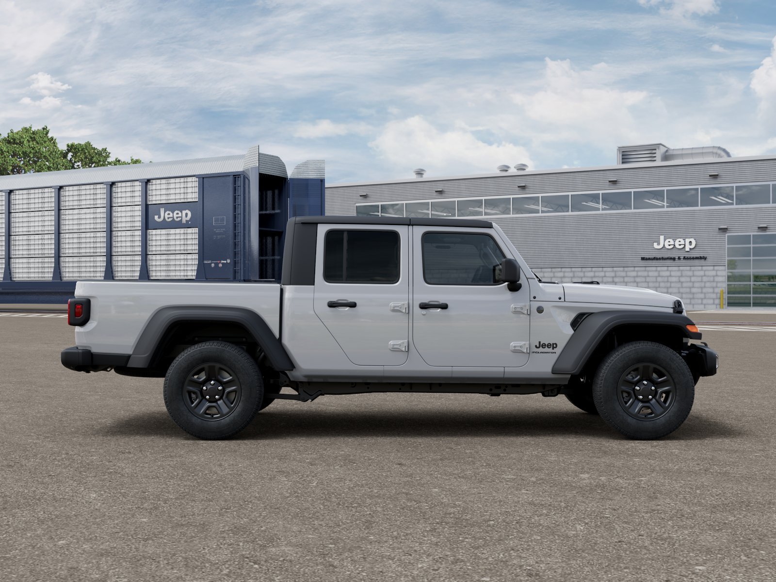 New 2026 Bright White Clear-Coat Exterior Paint Jeep Sport image 12