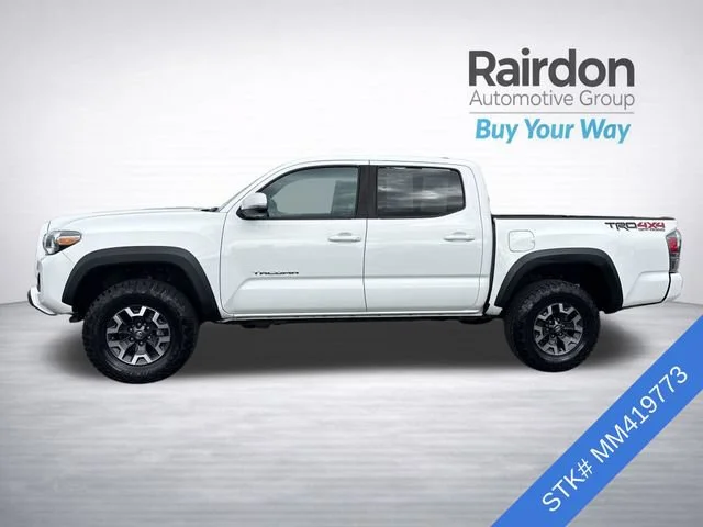 Used 2021 Super White Toyota TRD Off Road image 4