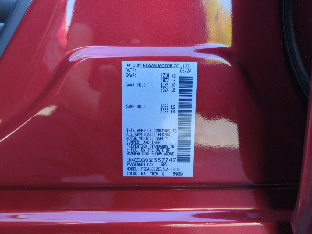 Used 2025 Scarlet Ember Nissan SV PLUS image 29