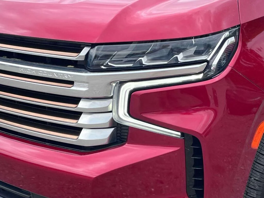 Used 2021 Cherry Red Tintcoat Chevrolet High Country image 13