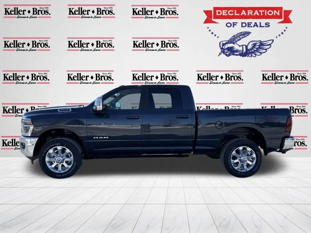 New 2026 Forged Blue Metallic Exterior Paint RAM Laramie image 4