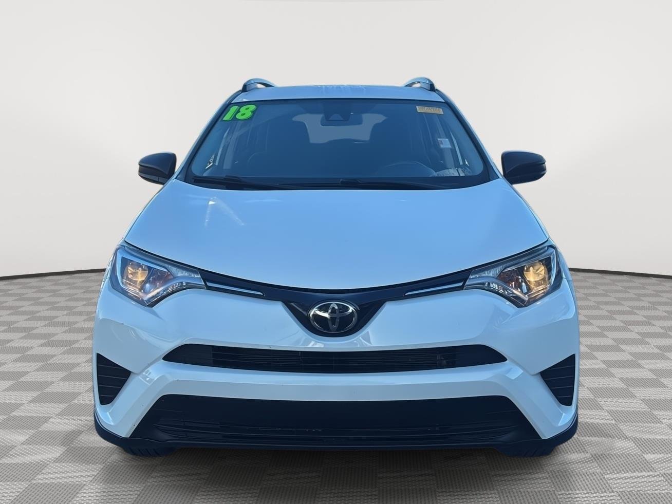 Certified Used 2018 Super White Toyota LE image 6