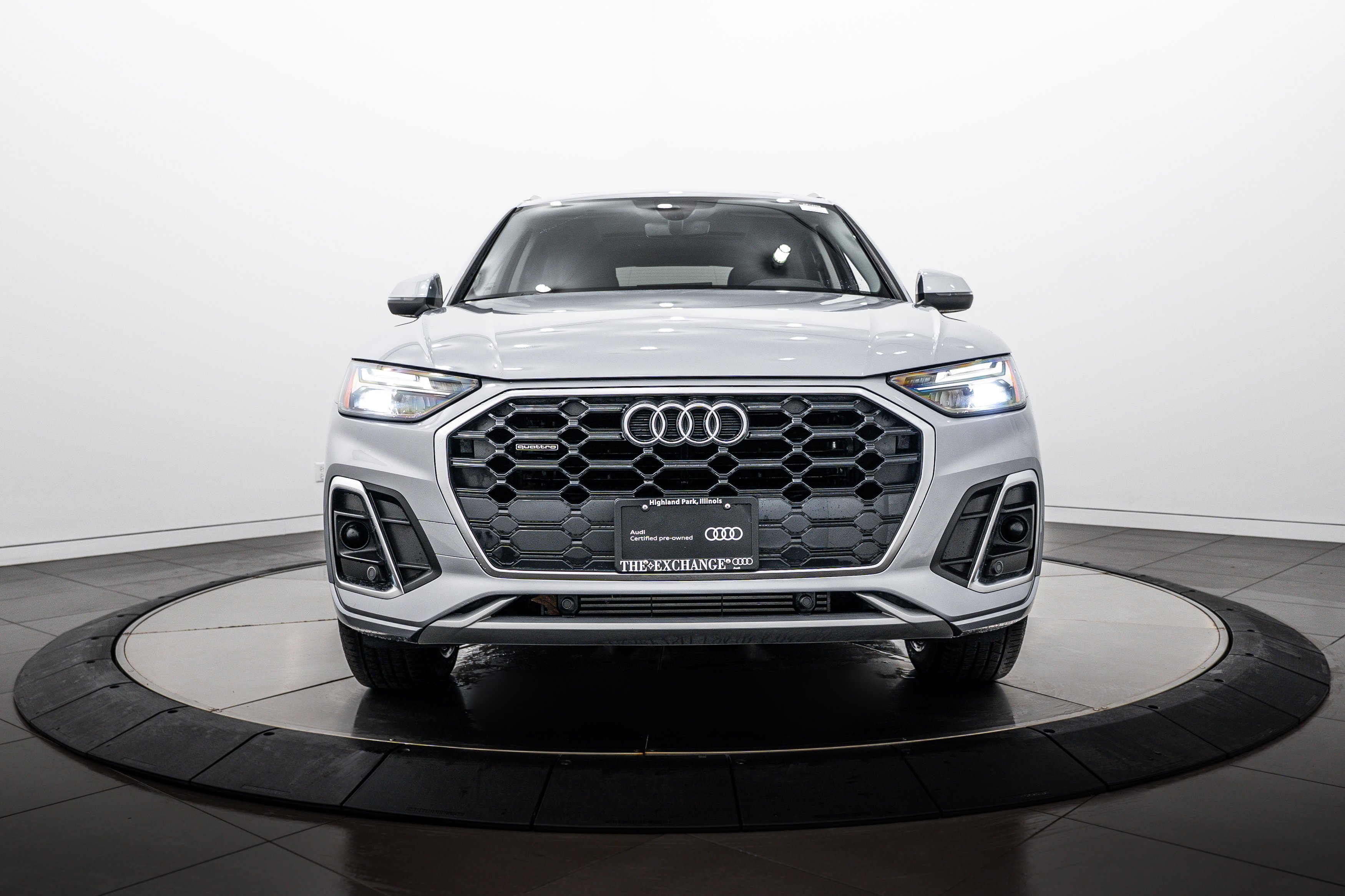 Certified Used 2023 Florett Silver Metallic Audi S line Premium image 23