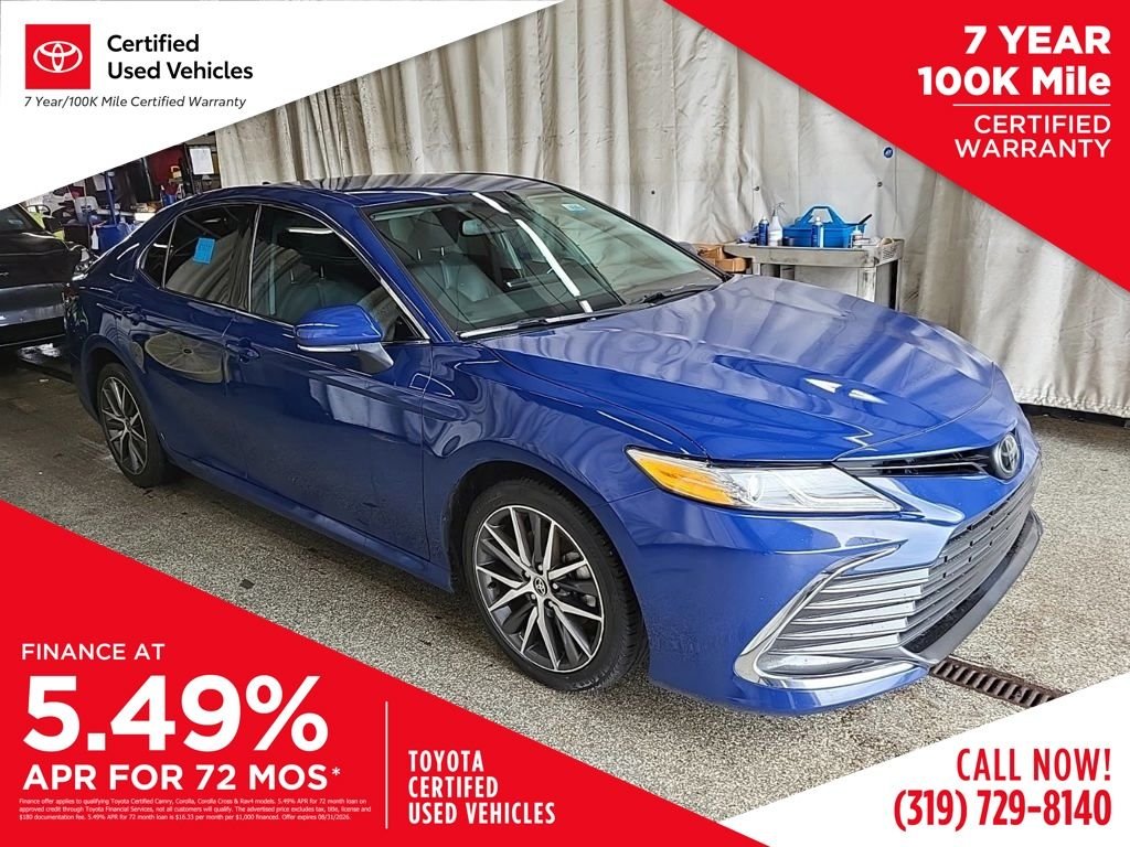 Used 2023 Blue Toyota XLE image 1