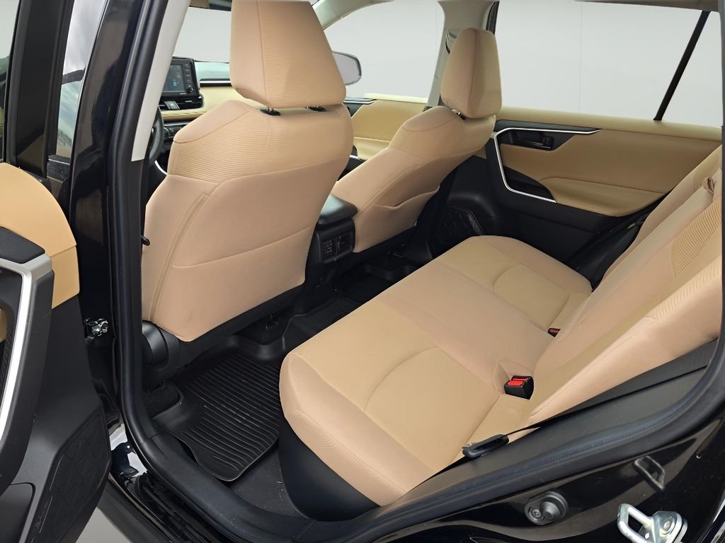 Used 2022 Midnight Black Metallic Toyota Hybrid LE image 12