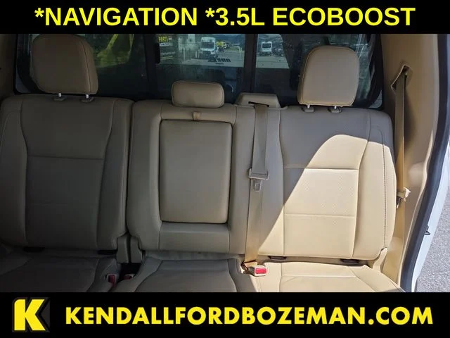 Used 2017 White Platinum Metallic Tri-Coat Ford Lariat image 18