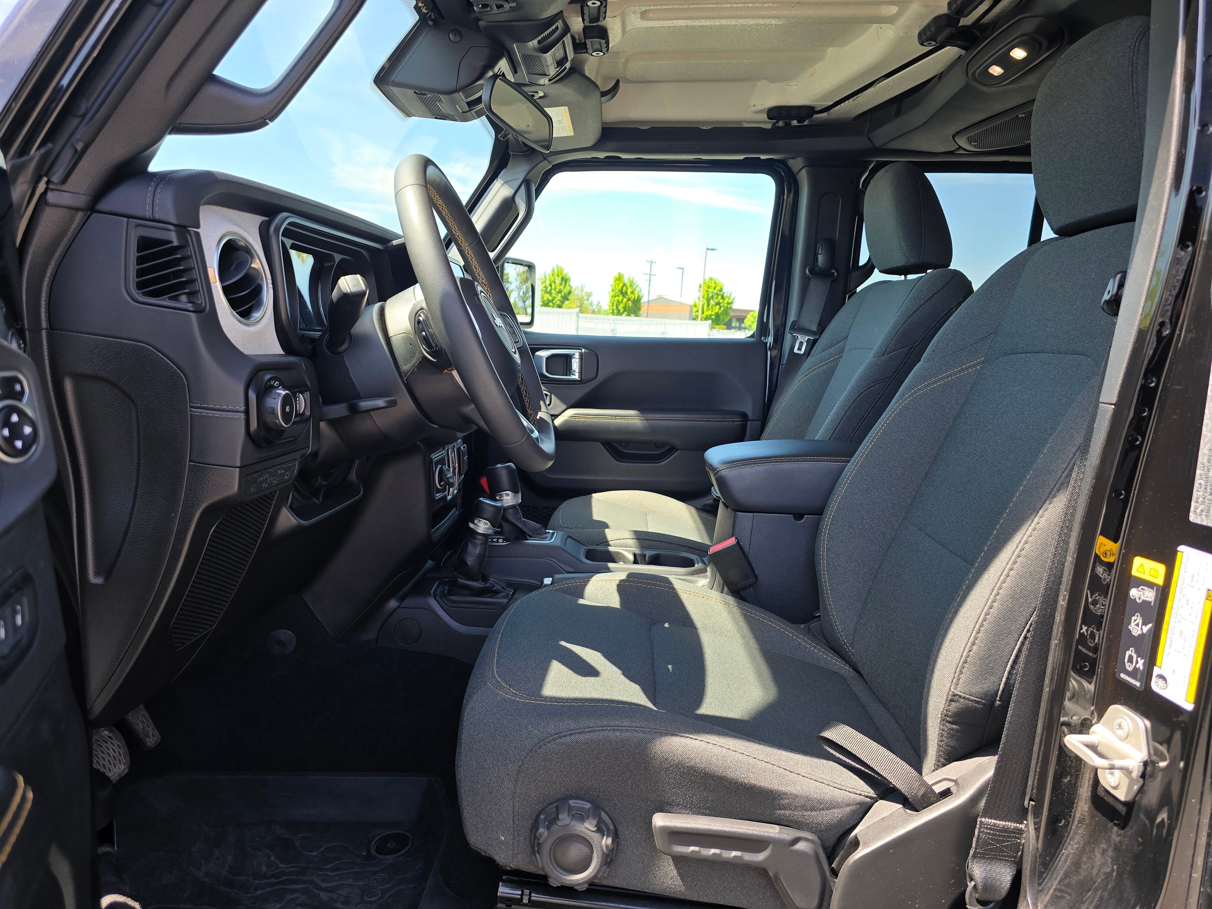 Used 2024 Black Clearcoat Jeep Sahara image 41