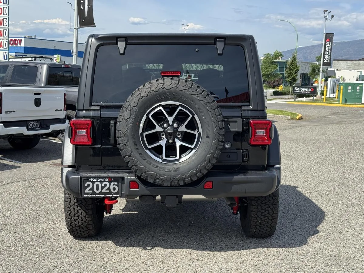 New 2026 Black Jeep Rubicon image 6