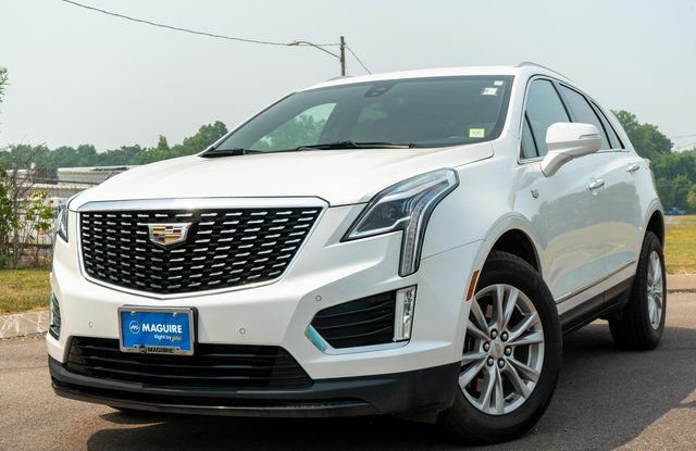 Used 2021 White Cadillac Luxury image 1