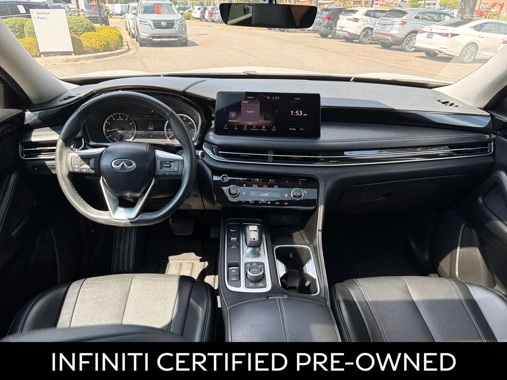 Certified Used 2023 Glacier White INFINITI PURE image 2