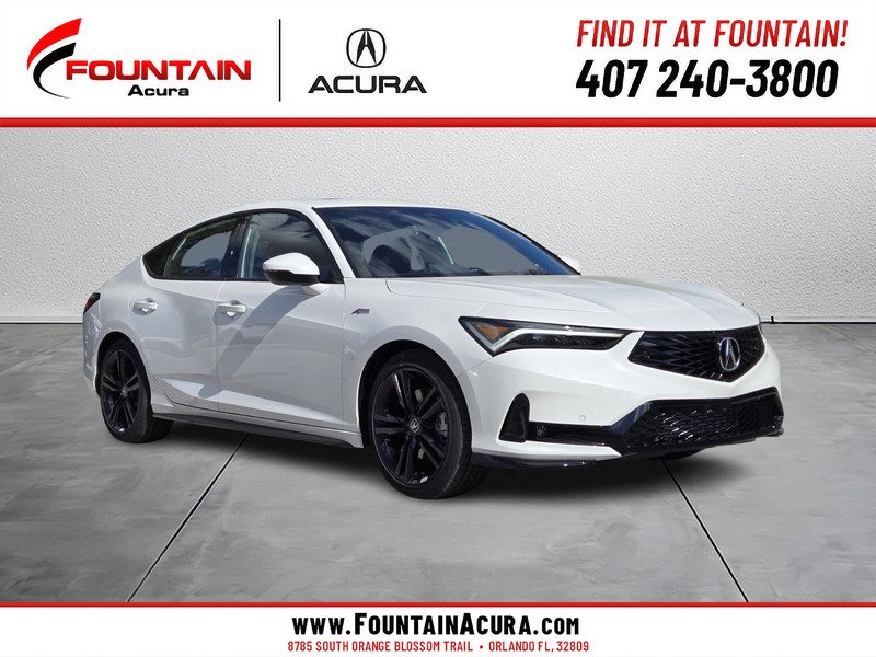 New 2026 Platinum White Pearl Acura W/A-SPEC TECHNOLOGY PACKAGE image 1
