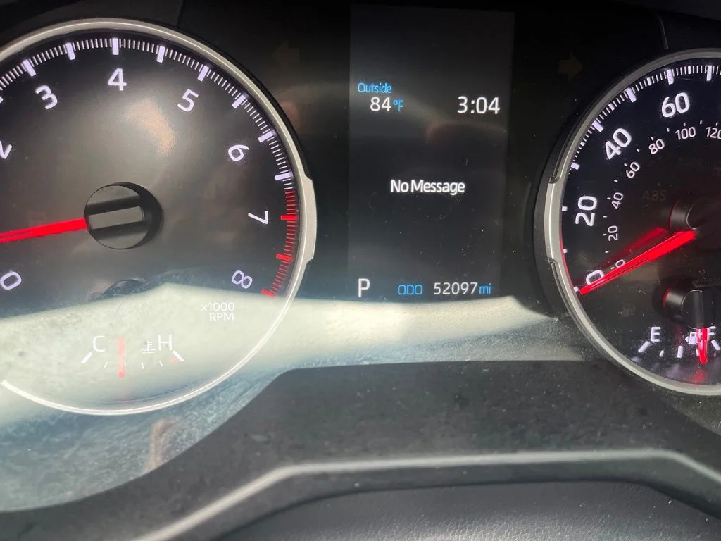 Used 2020 Silver Sky Metallic Toyota LE image 3