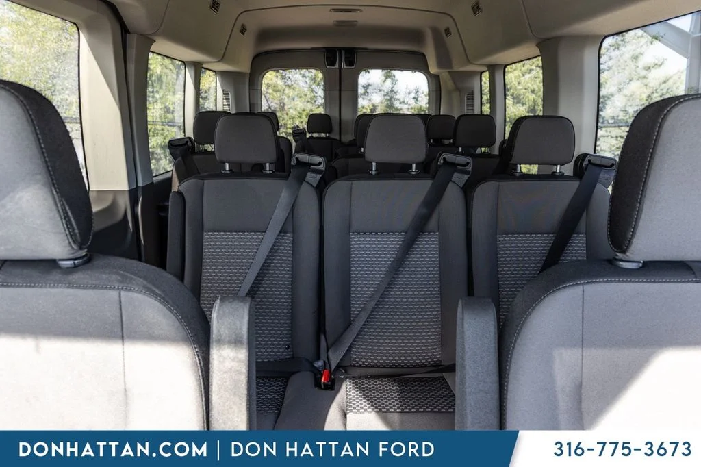 New 2026 Oxford White Ford Passenger Van XLT image 18