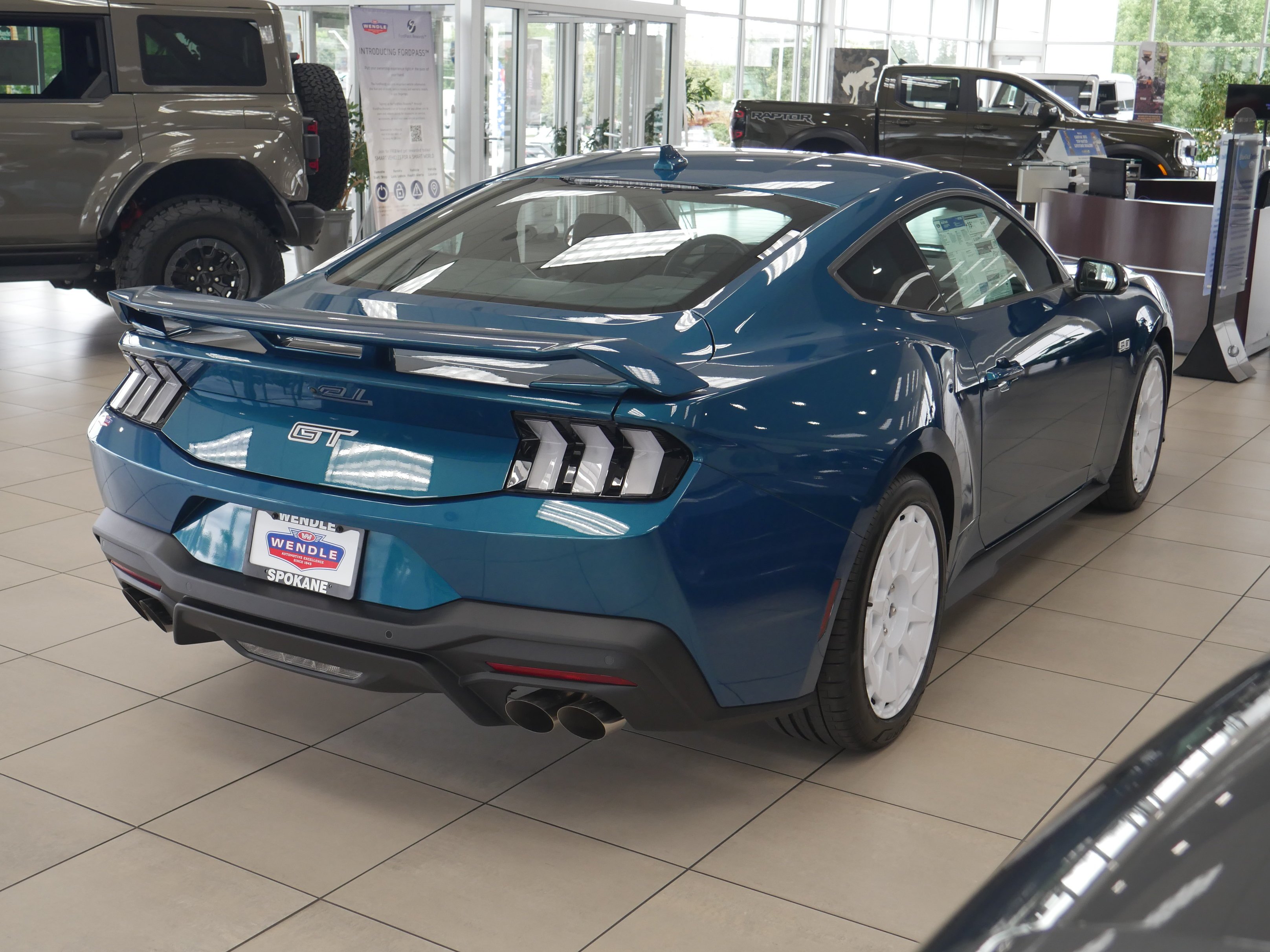 New 2026 Adriatic Blue Metallic Ford GT Premium Fastback image 24