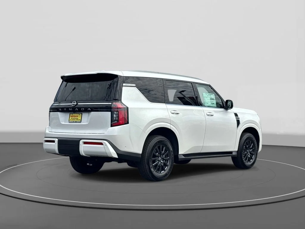 New 2026 Aspen White Tricoat Nissan SV image 7