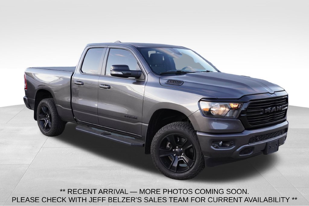Certified Used 2021 Granite Crystal Metallic Clearcoat Ram Big Horn image 1