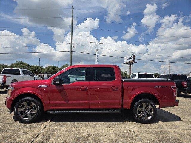 Used 2020 Rapid Red Metallic Tinted Clearcoat Ford XLT image 2