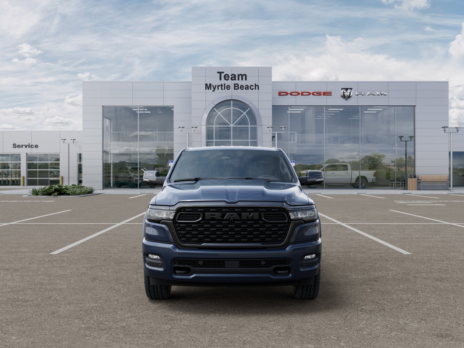 New 2026 Forged Blue Metallic Exterior Paint RAM Big Horn/Lone Star image 32