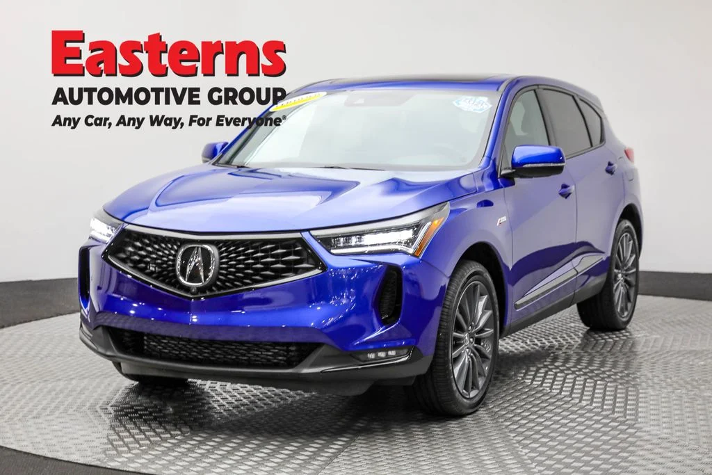 Used 2024 Blue Acura A-Spec Advance Package image 1