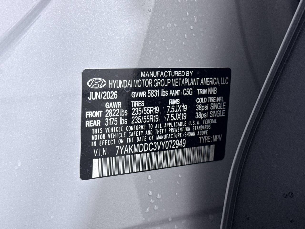New 2027 Cyber Gray Hyundai SE image 27