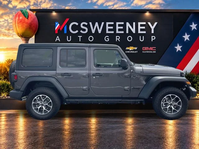 New 2025 Granite Crystal Metallic Clear-Coat Exterior Paint Jeep Sport S image 2