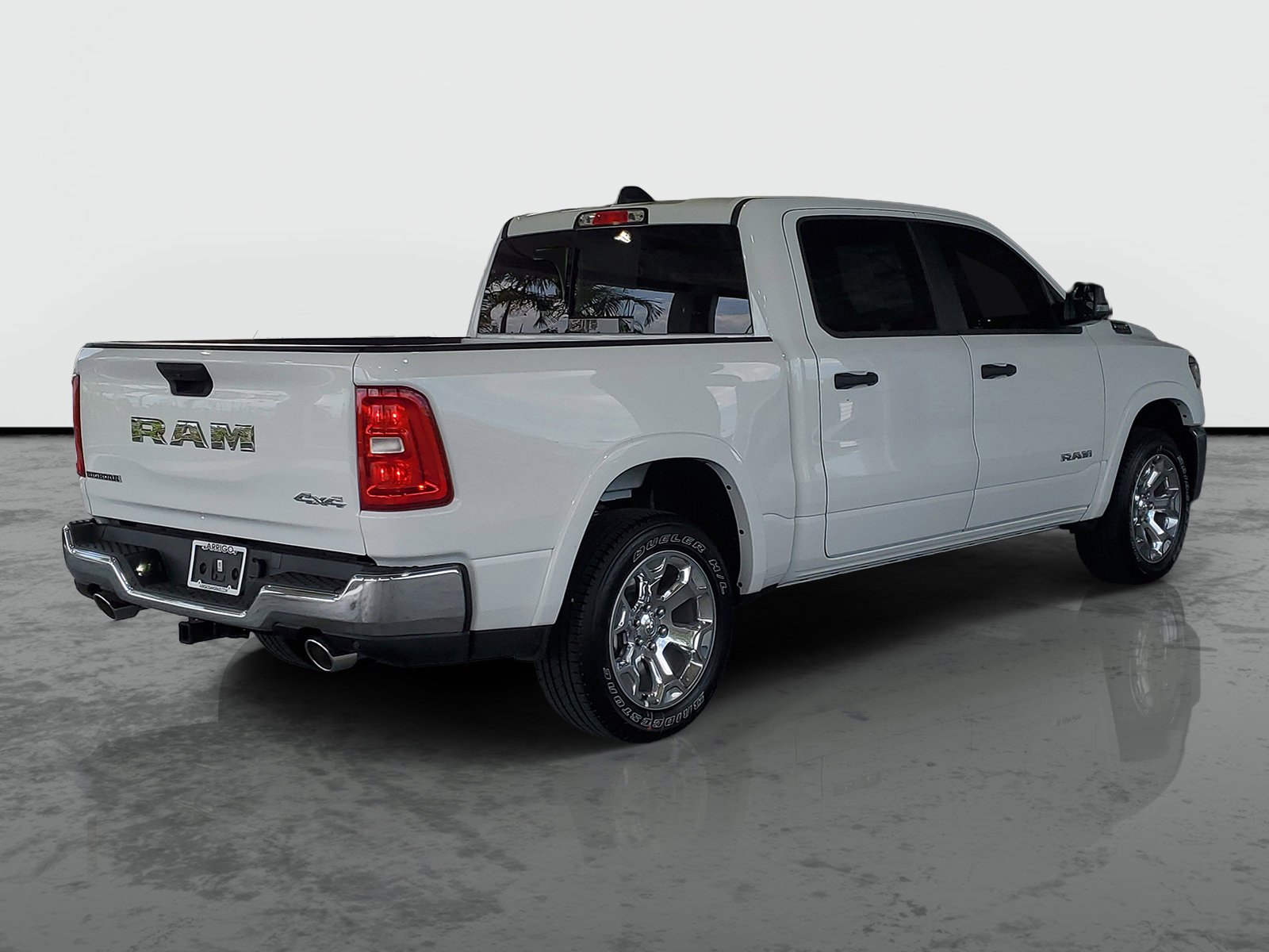 New 2026 Bright White Clear-Coat Exterior Paint RAM Big Horn/Lone Star image 1