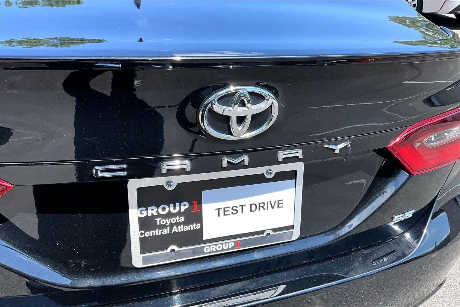 Used 2024 Midnight Black Metallic Toyota SE image 30