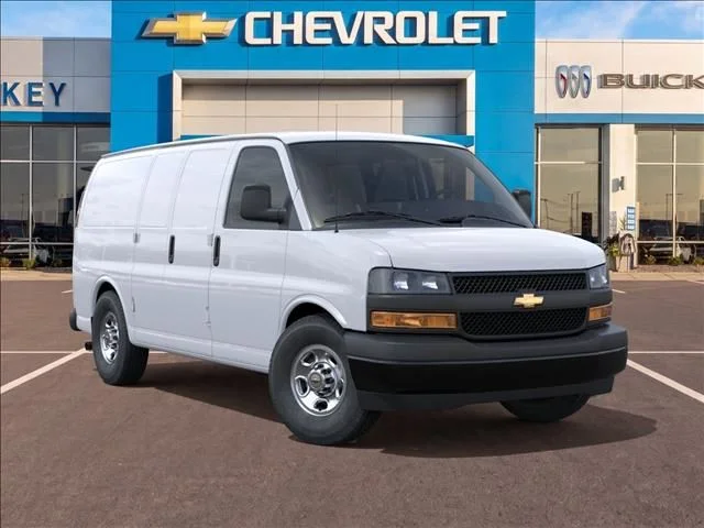 New 2026 White Chevrolet Work Van image 7